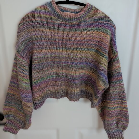 Urban Outfitters Sweaters - Urban Outfitters Rainbow Sweater